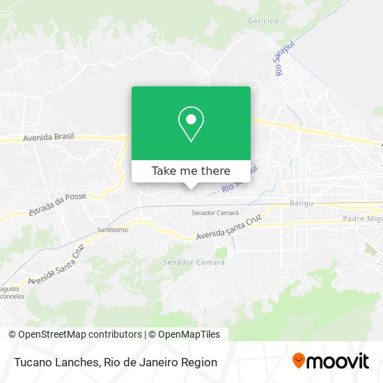 Tucano Lanches map