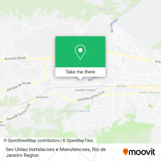 Sev Uniao Instalacoes e Manutencoes map
