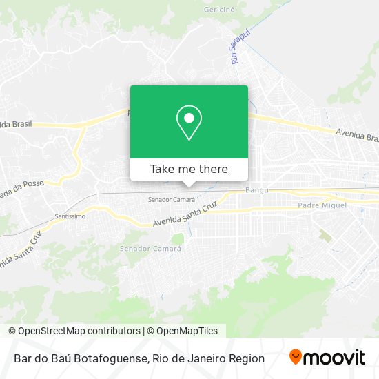 Bar do Baú Botafoguense map
