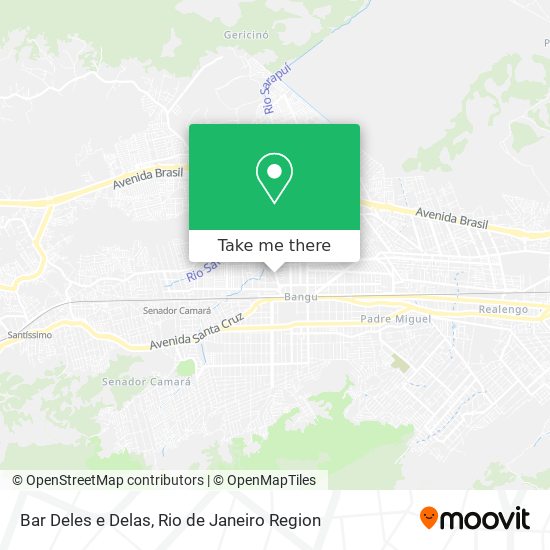 Mapa Bar Deles e Delas