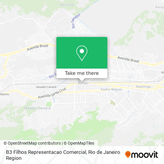 B3 Filhos Representacao Comercial map