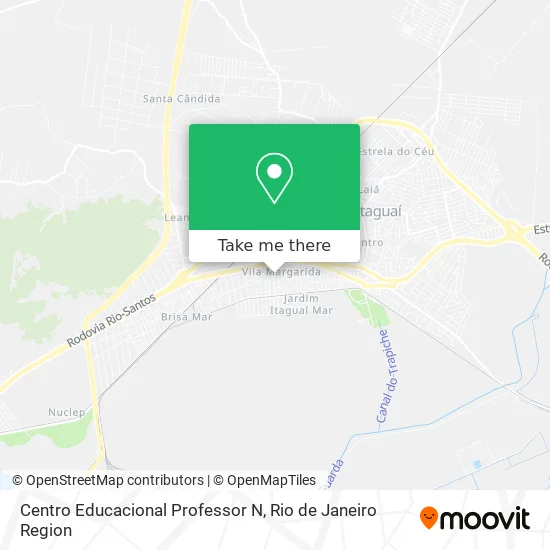 Centro Educacional Professor N map