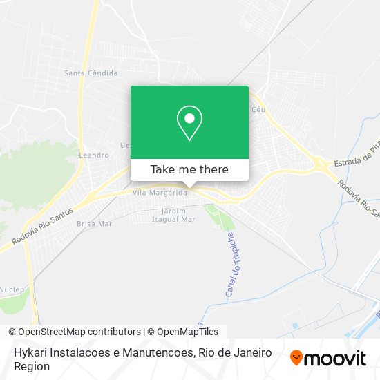 Mapa Hykari Instalacoes e Manutencoes