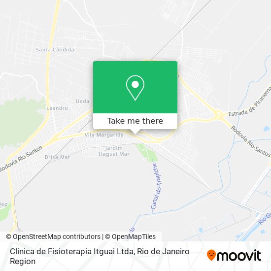 Clinica de Fisioterapia Itguai Ltda map