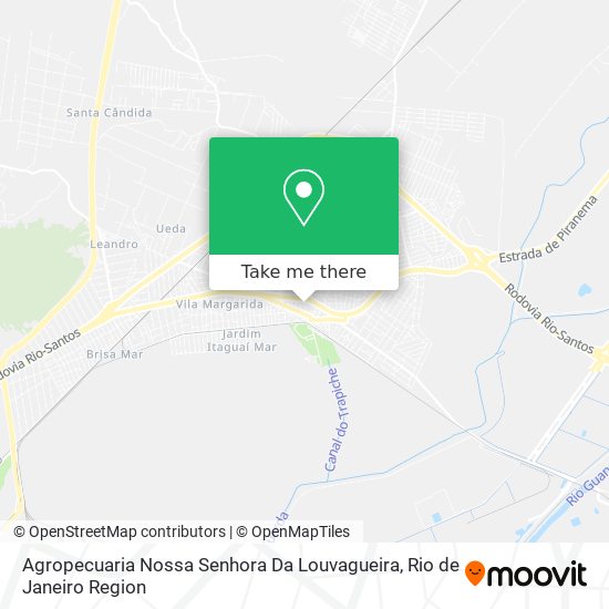 Agropecuaria Nossa Senhora Da Louvagueira map