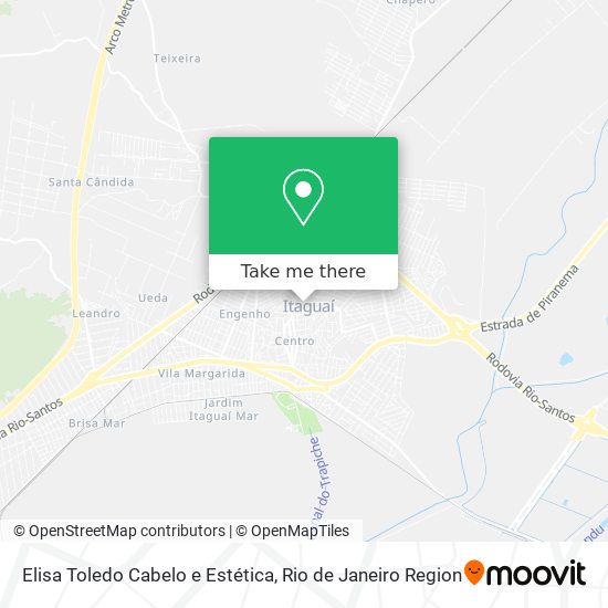 Elisa Toledo Cabelo e Estética map