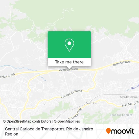 Central Carioca de Transportes map