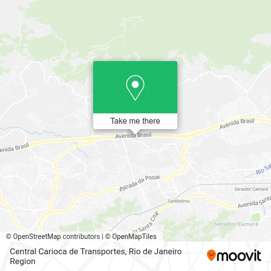 Central Carioca de Transportes map