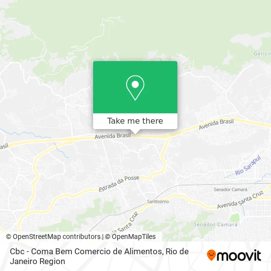 Cbc - Coma Bem Comercio de Alimentos map