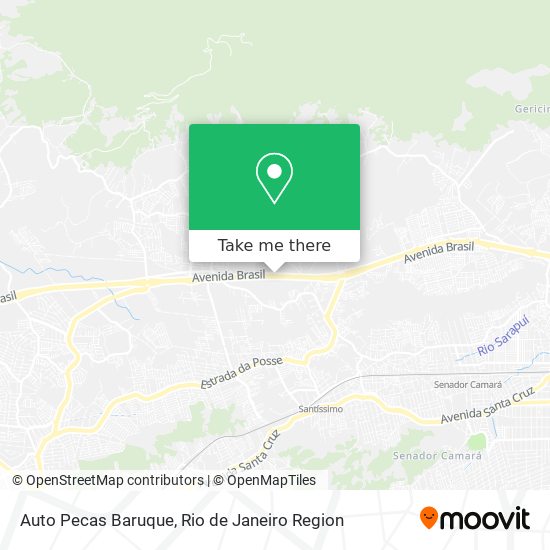 Auto Pecas Baruque map