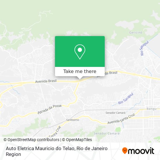 Auto Eletrica Mauricio do Telao map