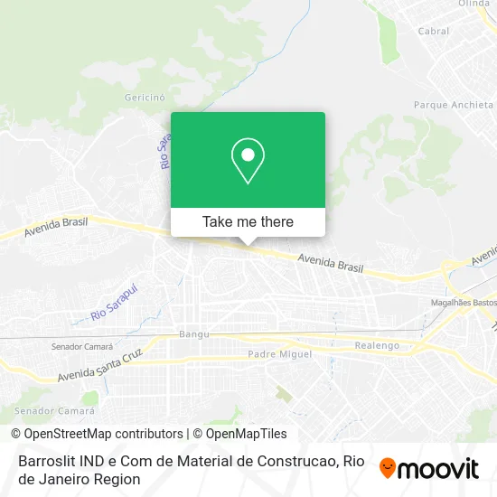 Barroslit IND e Com de Material de Construcao map
