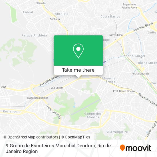 Mapa 9 Grupo de Escoteiros Marechal Deodoro