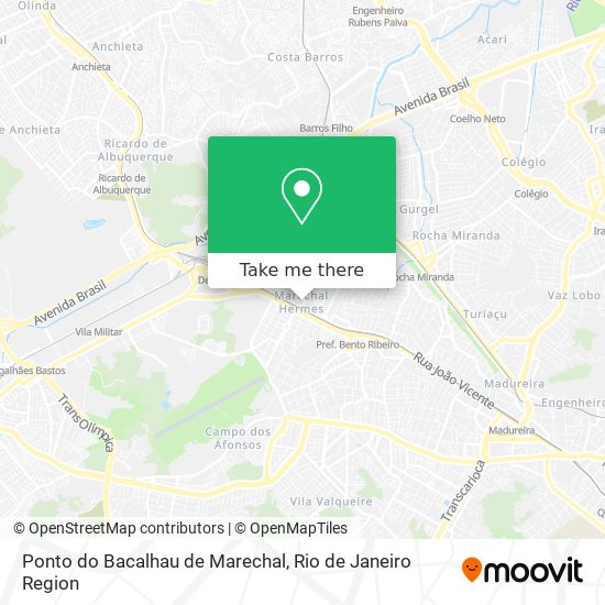 Ponto do Bacalhau de Marechal map