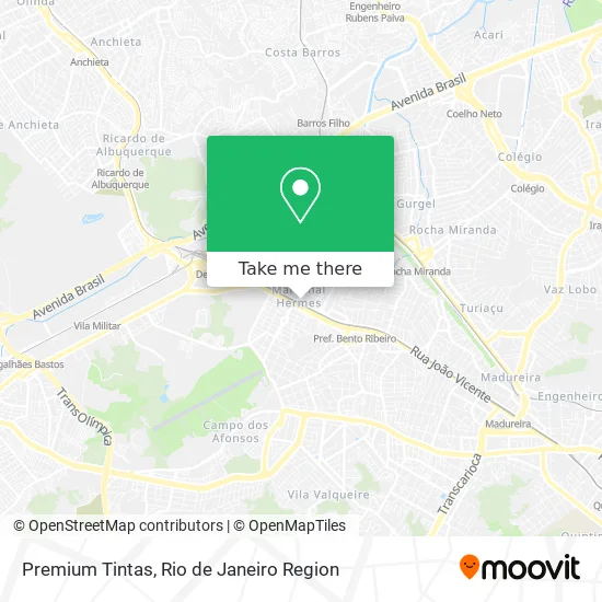 Premium Tintas map