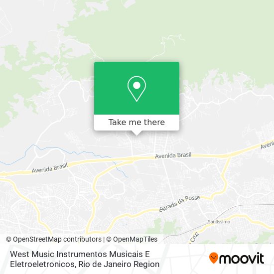 West Music Instrumentos Musicais E Eletroeletronicos map