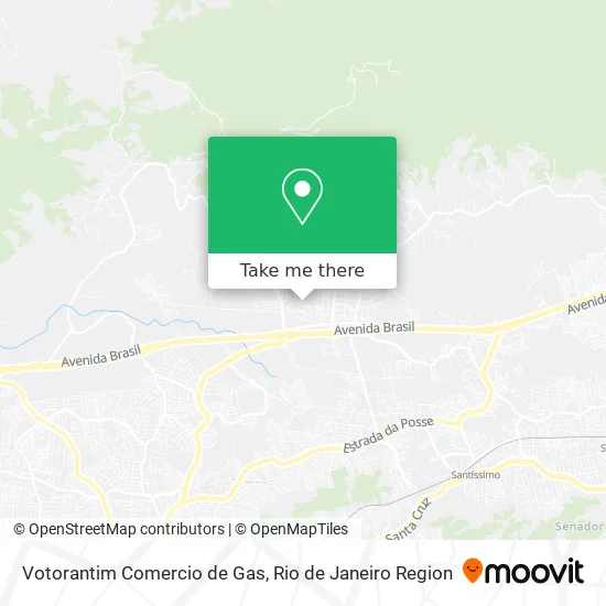 Votorantim Comercio de Gas map