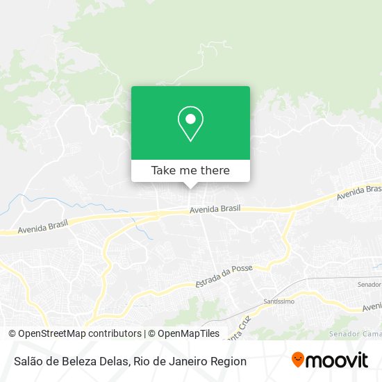 Salão de Beleza Delas map