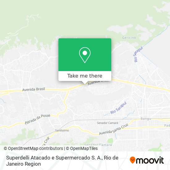 Superdelli Atacado e Supermercado S. A. map