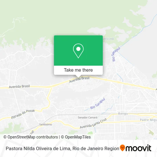 Pastora Nilda Oliveira de Lima map
