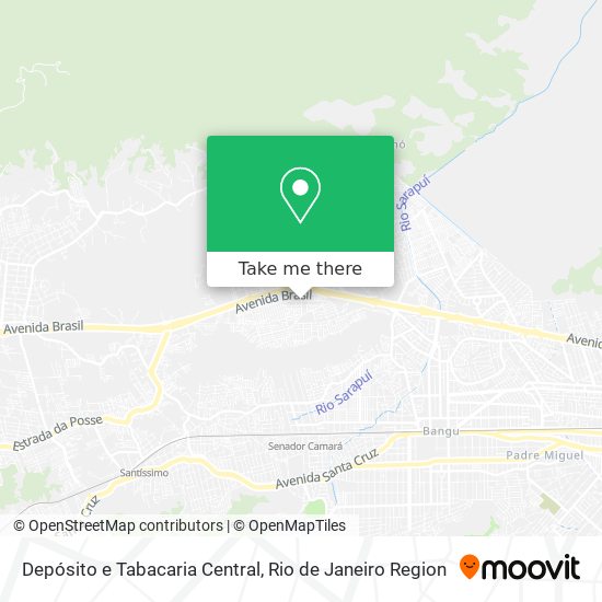 Depósito e Tabacaria Central map
