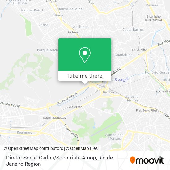 Mapa Diretor Social Carlos / Socorrista Amop