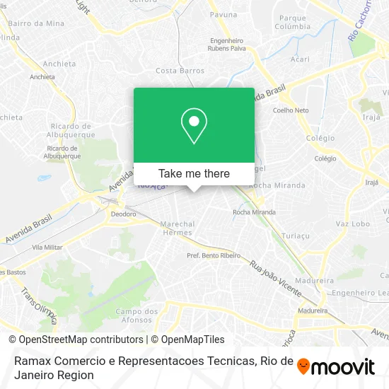 Ramax Comercio e Representacoes Tecnicas map