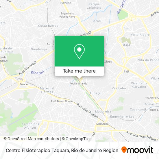 Centro Fisioterapico Taquara map