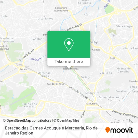 Estacao das Carnes Acougue e Mercearia map