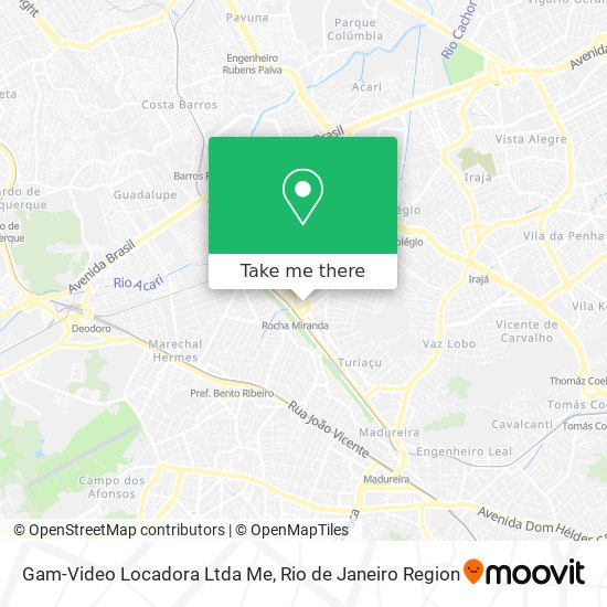 Gam-Video Locadora Ltda Me map
