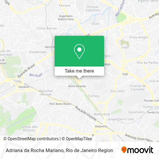 Adriana da Rocha Mariano map