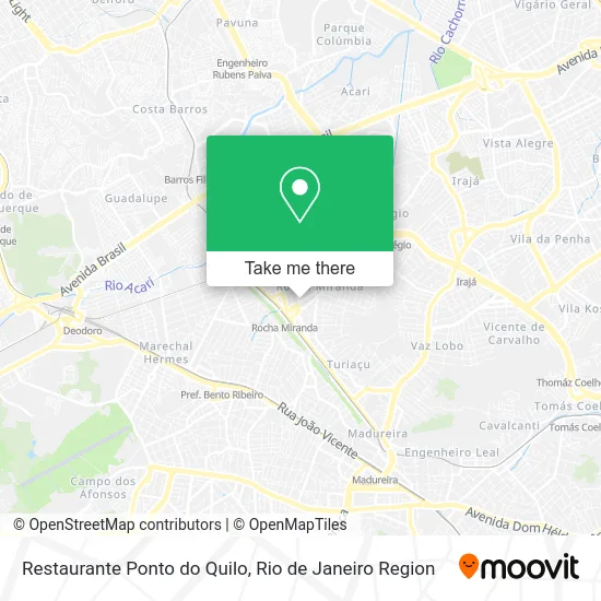 Restaurante Ponto do Quilo map