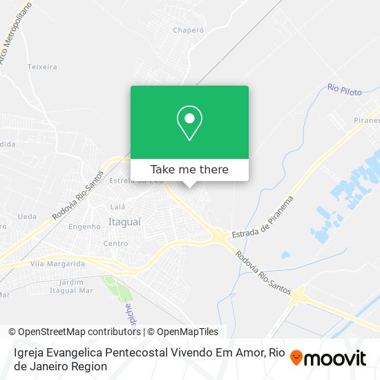 Igreja Evangelica Pentecostal Vivendo Em Amor map