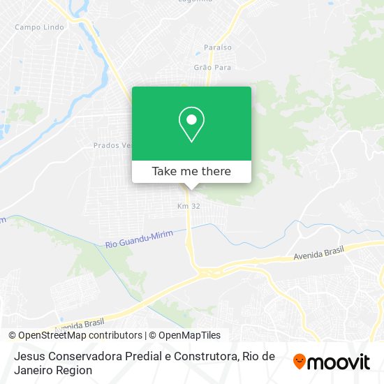 Mapa Jesus Conservadora Predial e Construtora