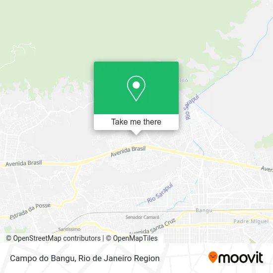 Campo do Bangu map