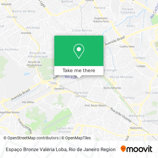 Espaço Bronze Valéria Loba map