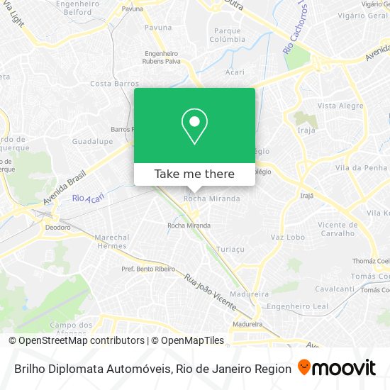 Brilho Diplomata Automóveis map
