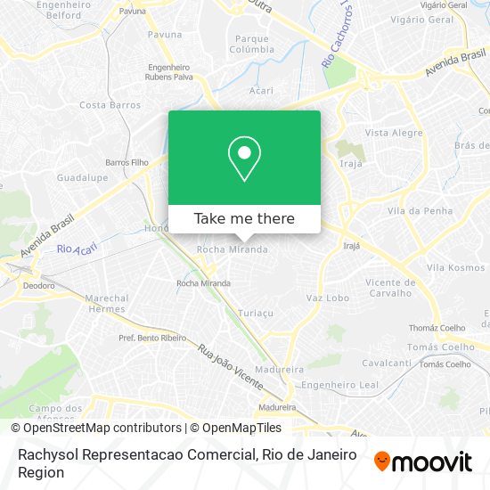 Rachysol Representacao Comercial map