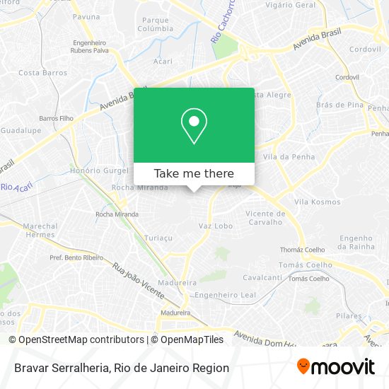 Bravar Serralheria map