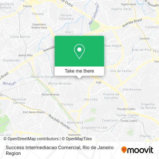Success Intermediacao Comercial map