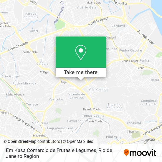 Em Kasa Comercio de Frutas e Legumes map