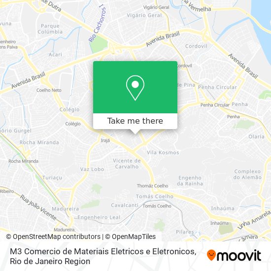 M3 Comercio de Materiais Eletricos e Eletronicos map