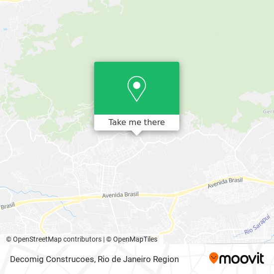 Decomig Construcoes map