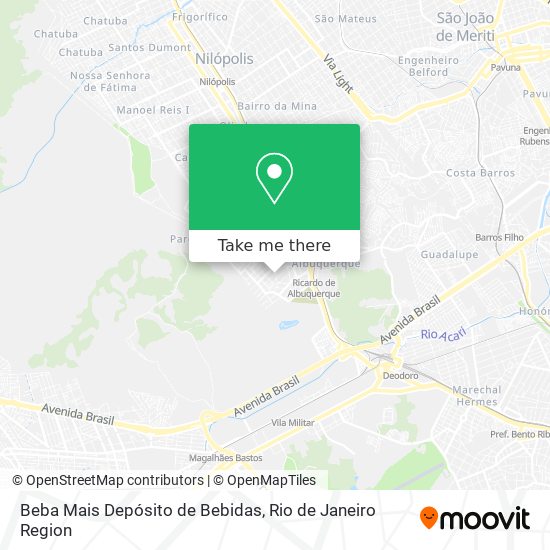 Beba Mais Depósito de Bebidas map