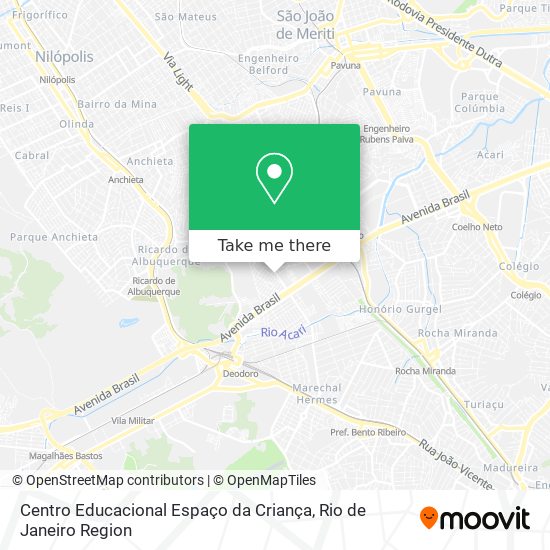 Centro Educacional Espaço da Criança map