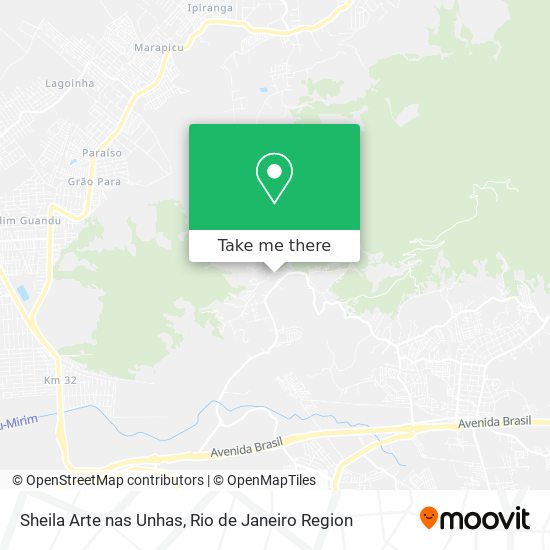 Sheila Arte nas Unhas map