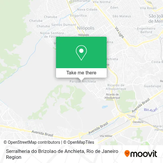 Serralheria do Brizolao de Anchieta map