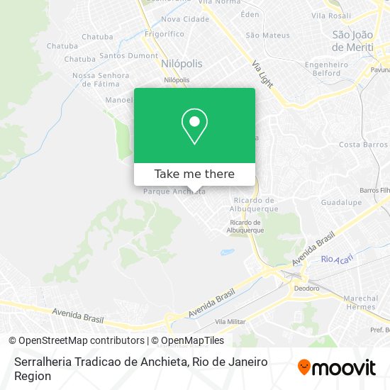 Serralheria Tradicao de Anchieta map