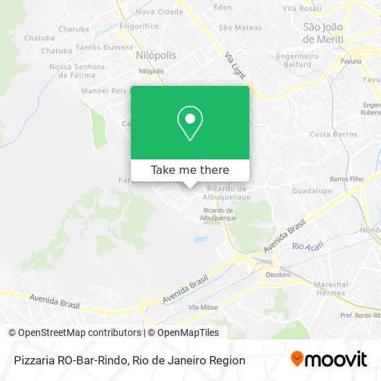 Pizzaria RO-Bar-Rindo map