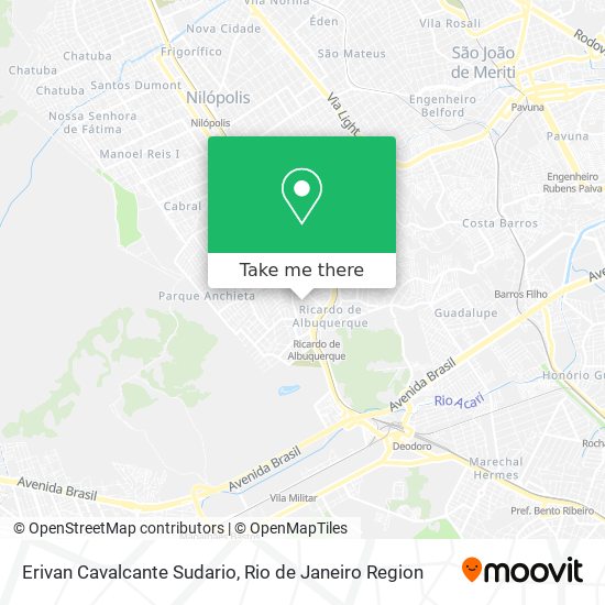 Erivan Cavalcante Sudario map